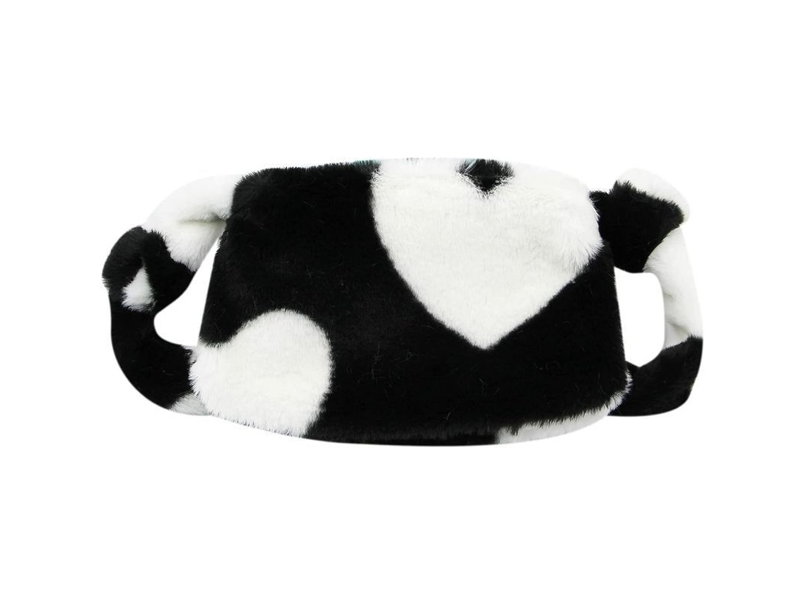2026-bolsa Clutch De Hombro Para Mujeres Con Pelo Falso Fluffy Mini Tote Suave Y Estilo Moda