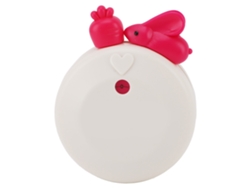 Temporizador De Cocina Mecánico Con Diseño De Conejo De Dibujos Animados Y Temporizador De Cuenta Regresiva - Blanco