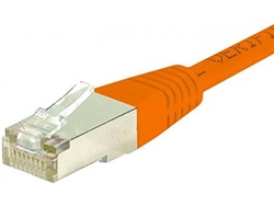 Cable de Red CONNECT (RJ45 - 3 m - Naranja)