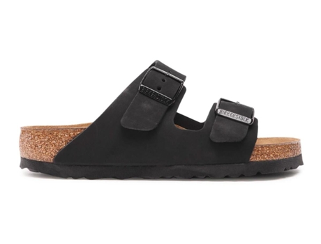 Sandalias Unisex BIRKENSTOCK Arizona Piel Negro (39)