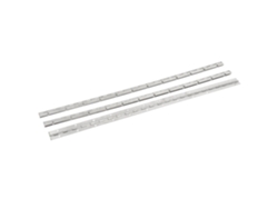 3 bisagras continuas de acero inoxidable CHABERLU, 600 mm x 25 mm x 1 mm