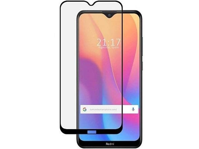 Protector de Cristal Templado Xiaomi Redmi 8 5D Full Negro