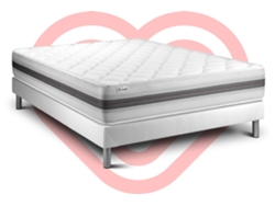 Vitalmemo Conjunto Respaldo 160 X 220 Cm Kit Somier Blanco