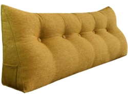 Cojín VERCART Amarillo 160x20x50 cm