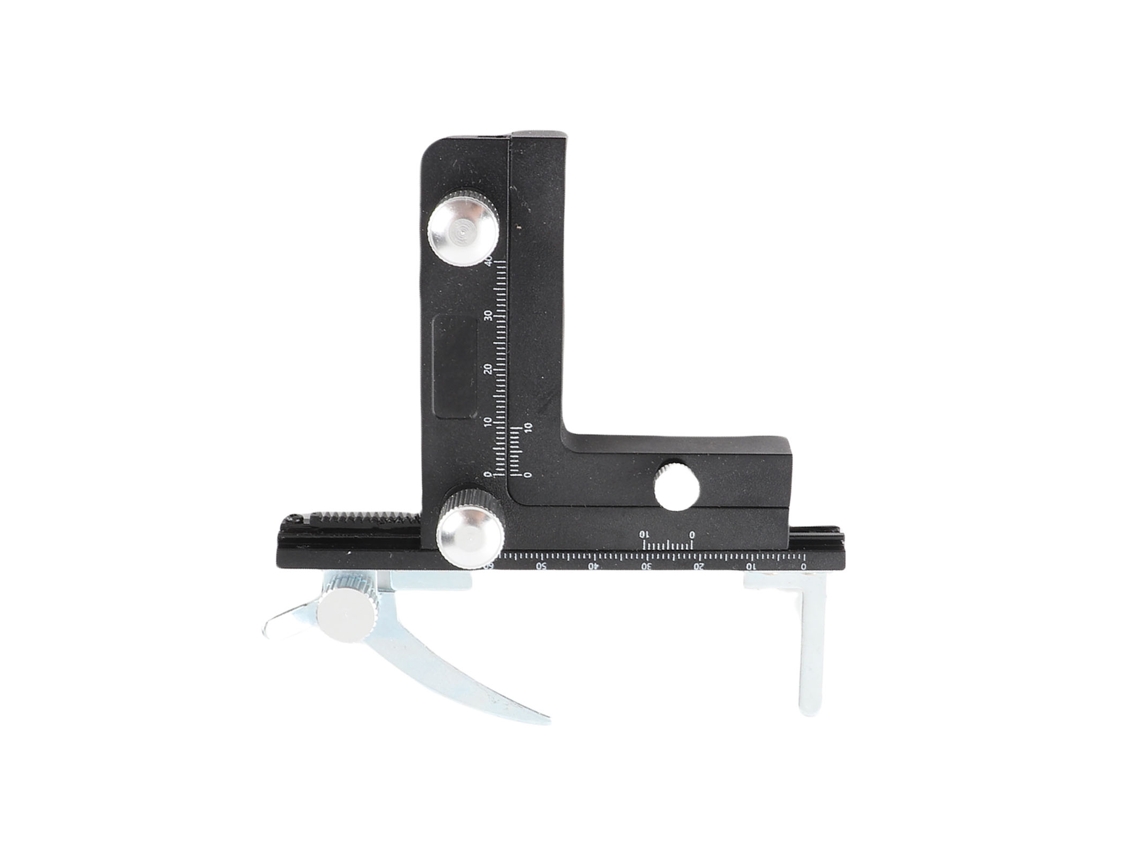 Calibrador Móvil Para Microscopio Con Platina Mecánica Xy, Precisión De 0,1 Mm, Aleación De Aluminio, Accesorio Profesional.