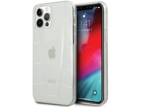 Carcasa iPhone 12 y 12 Pro MERCEDES Azul