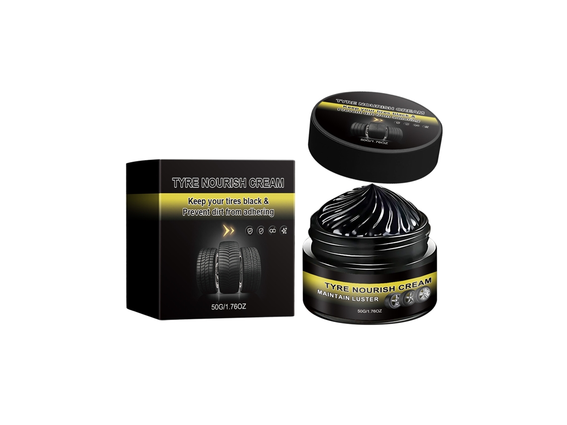 Cera protectora impermeable para neumáticos Amz para limpieza diaria.