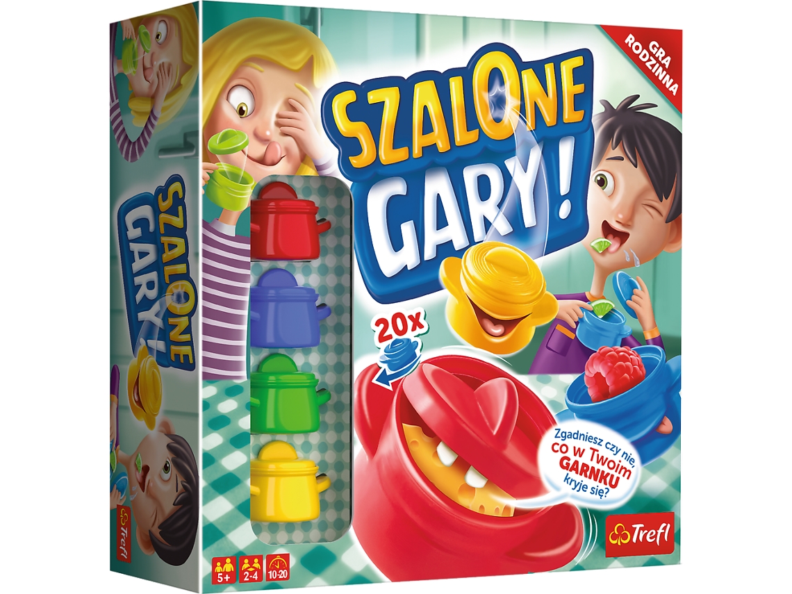 Juego Familiar Crazy Gary Trefl 01767 Trefl Gry