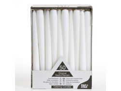 Vela PAPSTAR 17966 (50 piezas - Blanco)