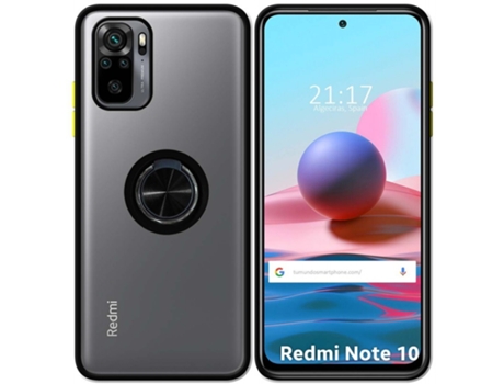 Carcasa Xiaomi Redmi Note 10 / 10S TUMUNDOSMARTPHONE Anillo Negro
