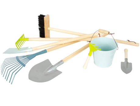 Jogo de Mesa SMALL FOOT COMPANY Large Gardening Tool Set (3 Anos)