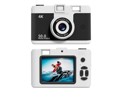 Cámara digital dual frontal y trasera Bestvite con grabación de video y zoom de 16x