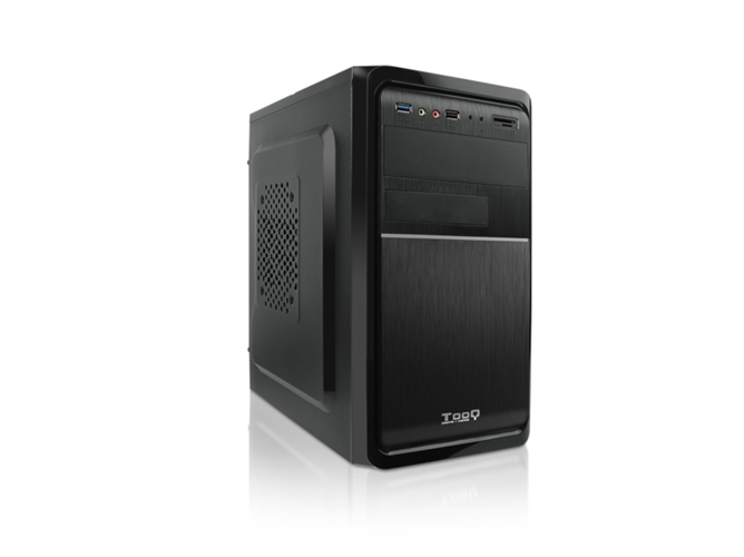 Tooq Tqc4735u3cb Minitower 500w negro carcasa caja minitorre microatx color fuente de alimentación atx con 1 x usb 2.0 3.0