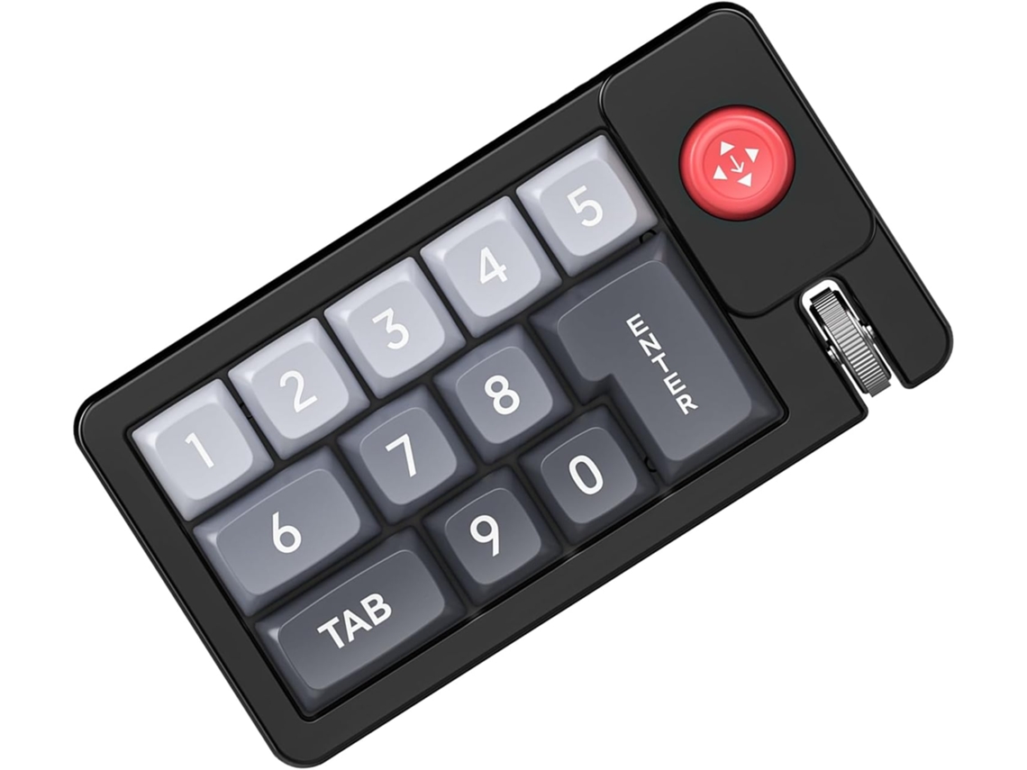 Teclado Programable Rgb Con Teclado Numérico Con Cable Y Teclado Numérico Intercambiable En Caliente.