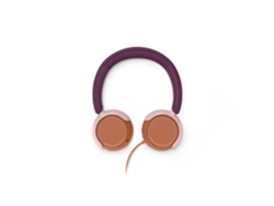 Auriculares supraaurales con cable Philips Serie 2000 Tak2000mp para niños, color violeta y magenta