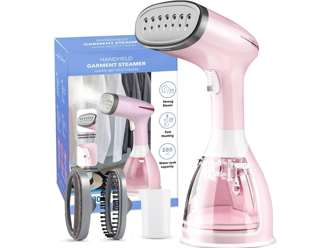Plancha De Vapor De Alta Potencia, Plancha De Vapor De Gran Capacidad (290 Ml), Miniplancha Vertical Portátil