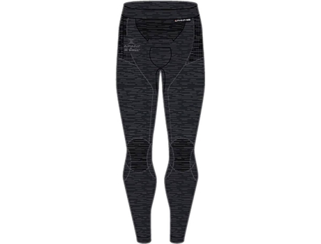 Pantalones Ajustados para Hombre X-BIONIC Malla Apani 4.0 Merino Negro para Corrida (XXL)