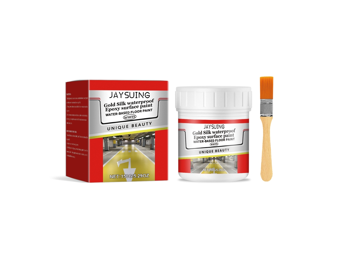 Pintura epoxi blanca impermeable para suelos