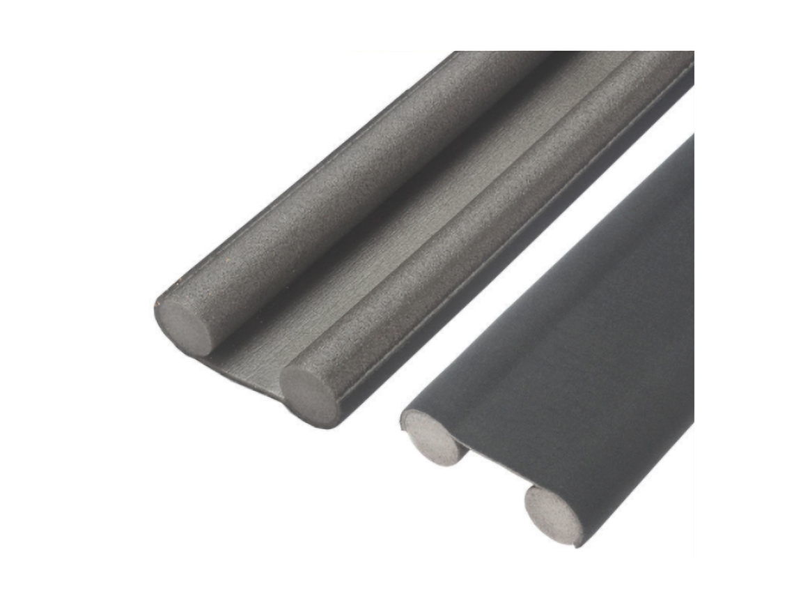 Burlete Inferior De Eva Para Puertas, Resistente A La Intemperie, Bloqueador De Ruido, Gris.