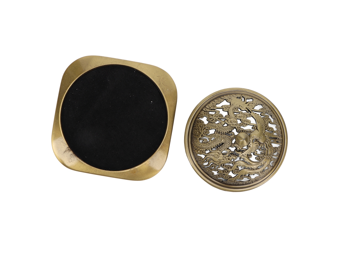 Quemador De Incienso De Metal Antiguo, Exquisito Y Duradero, Para Decoración Y Regalos.