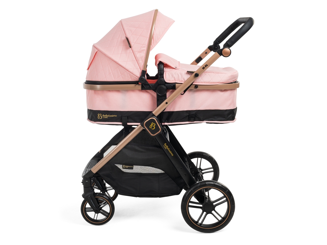 Cochecito convertible 2 en 1 0-22 kg Bebelissimo - Iris - rosa