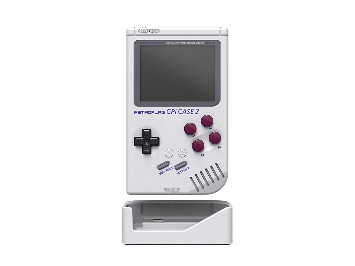 Estuche portátil Gpi 2 con pantalla LCD de 3.0" y bolsa de transporte, compatible con Raspberry Pi CM4, diseño retro para juegos. Aeuzwr