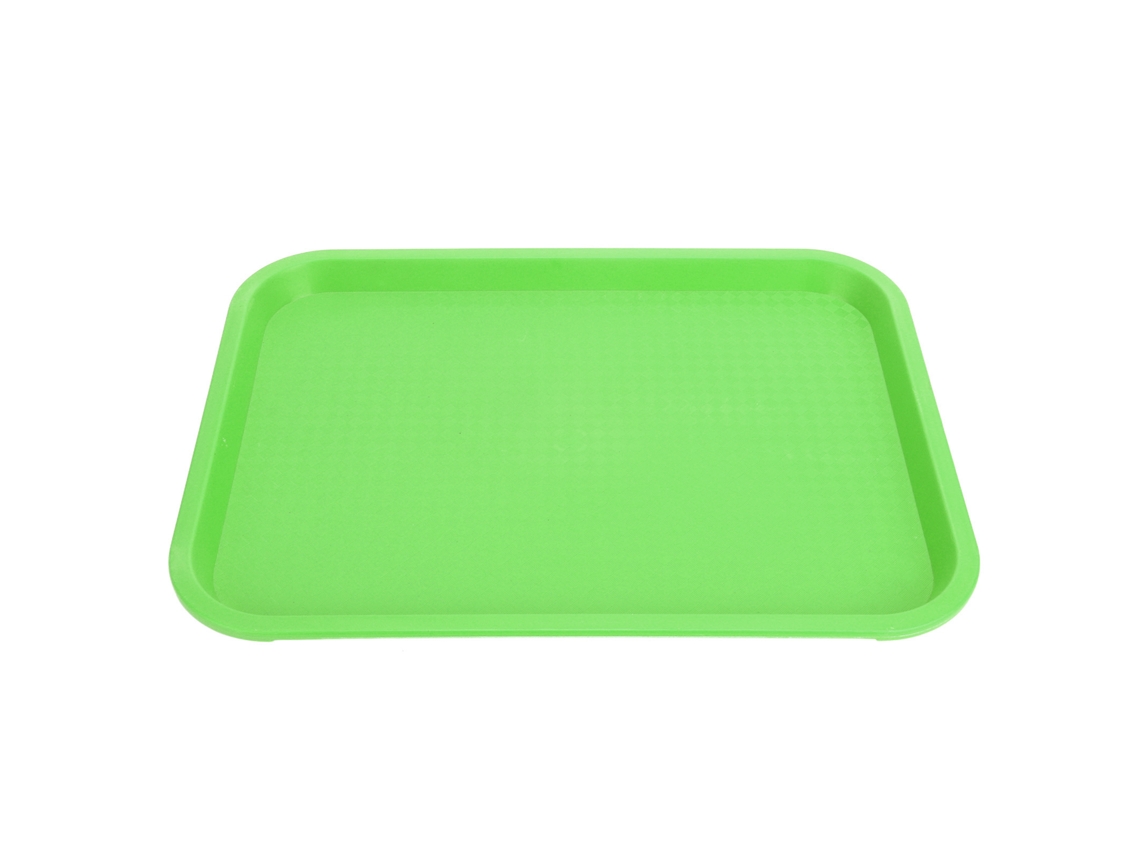 RNEMITERY Bandejas multifuncionales de plástico para servir comida rápida, diseño elegante y conciso, resistentes al calor para cafeterías y restaurantes.