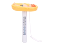 Lindo Termómetro Flotante Para Piscinas Y Spas Con Ventana Transparente Y Carcasa Resistente.