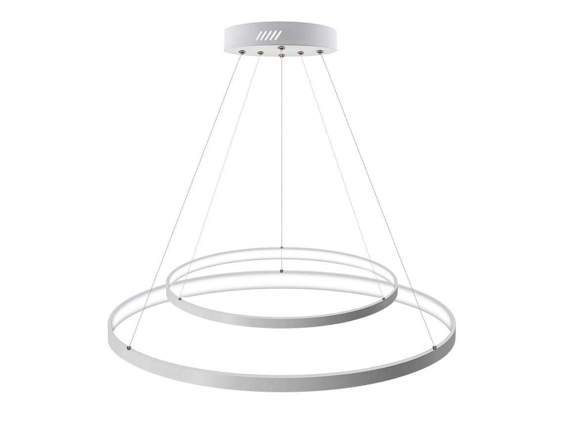 Luminaria Colgante LEDBOX  60W 57+38cm