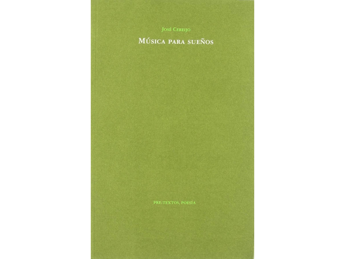 Libro Ámúsica Para Sueños de José Cereijo (Español)