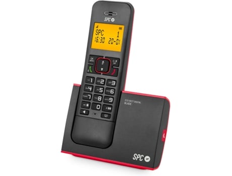 Teléfono Inalámbrico SPC 7290R Blade Negro y Rojo