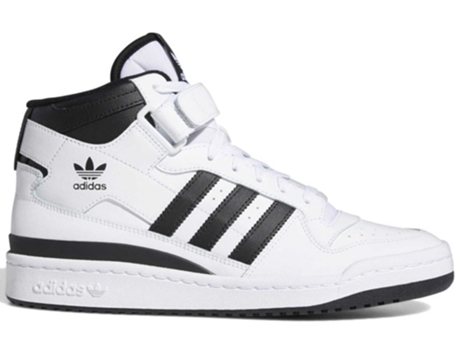 Zapatillas de Hombre ADIDAS ORIGINALS De Media Caña Forum Blanco (Talla: 45,3333333333333)