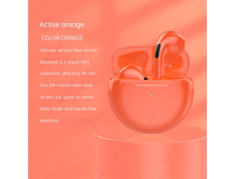 Auriculares Bluetooth True Wireless Tws 5.0 para Iphone Xiaomi Pro6 Tws 5.0 para Iphone Xiaomi Pro6