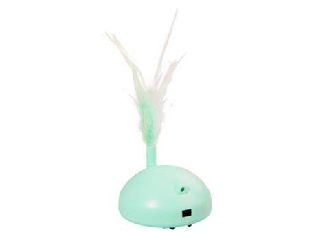 Juguete interactivo para gatos para mascotas de interior, coche de juguete automático inteligente para gatos, carga USB
