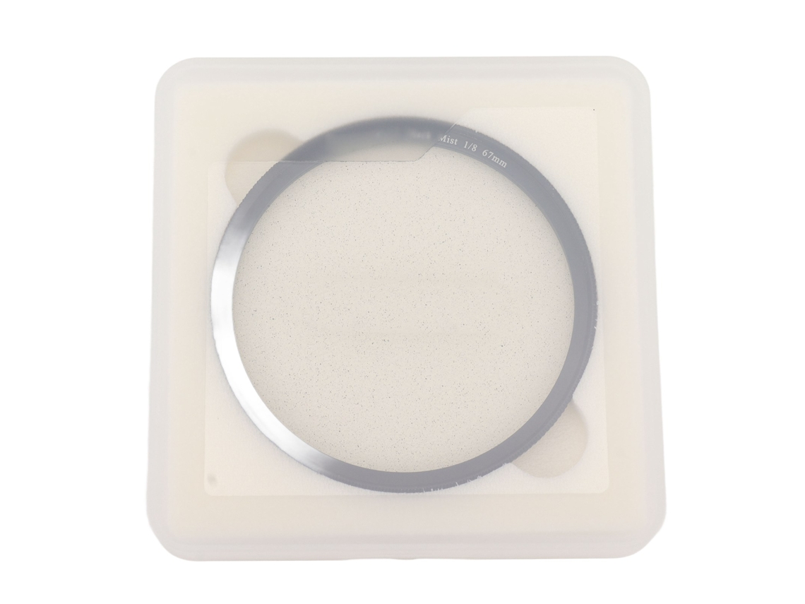 Filtro Black Mist 1/8 Para Cámara Lightdow 67mm Efecto Cinemático Suave En Video Lente Óptico
