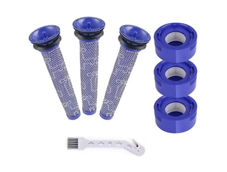 Filtro hepa de substituição para pré-filtro e filtro pós-motor dyson v7
