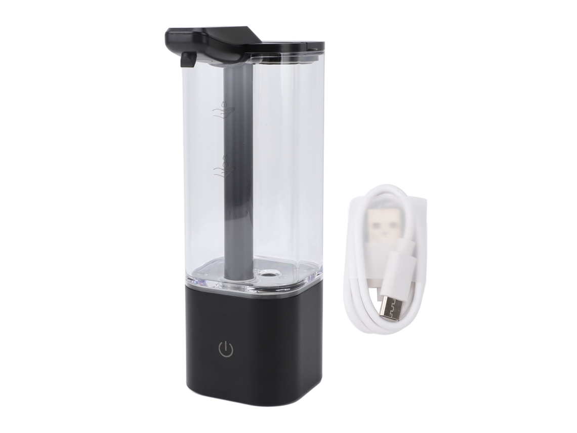 Dispensador automático de jabón líquido de 550 ml, 2 velocidades, portátil, versátil, sin contacto, dispensador de jabón de manos para cocina y baño.