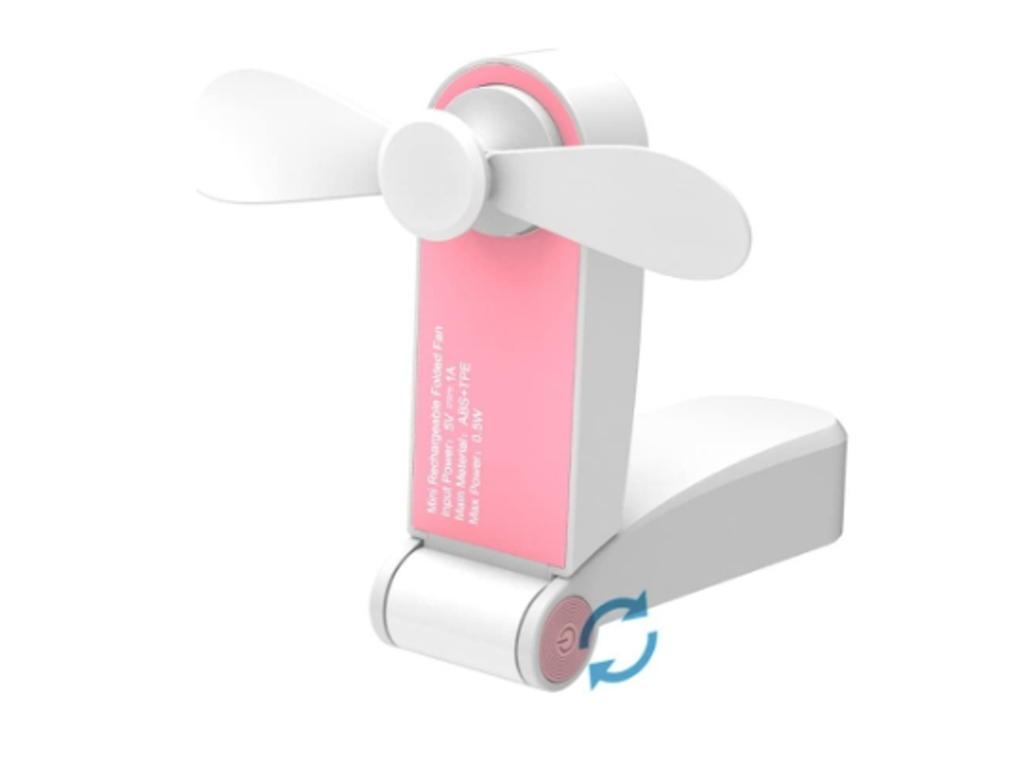 Mini ventilador Yizhood (2 velocidades, 5 W, diámetro 10 cm)