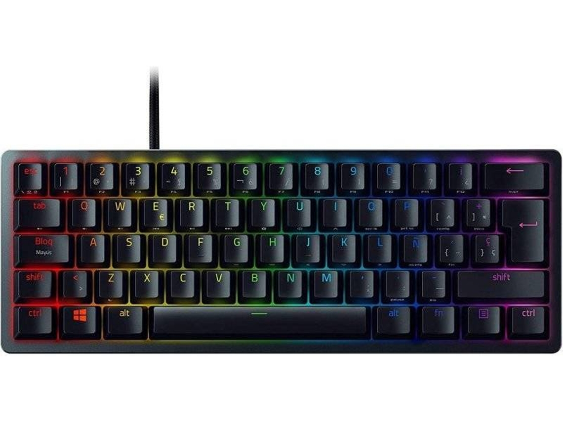 Teclado Gaming RAZER Huntsman Mini (Mecánico - Español - Negro)
