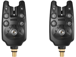 Alarma Para Pesca De Carpas 2x Con Control De Sensibilidad De Volumen E Indicador Led Electrónico.