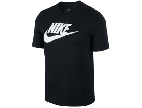 Camiseta NIKE Algodón Hombre (L - Negro)