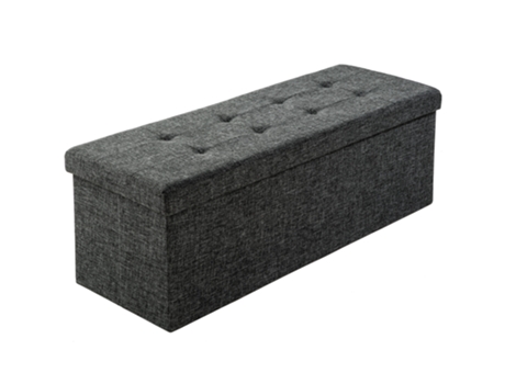 TECTAKE Banco Plegable Cofre con Compartimento De Almacenamiento Rectangular