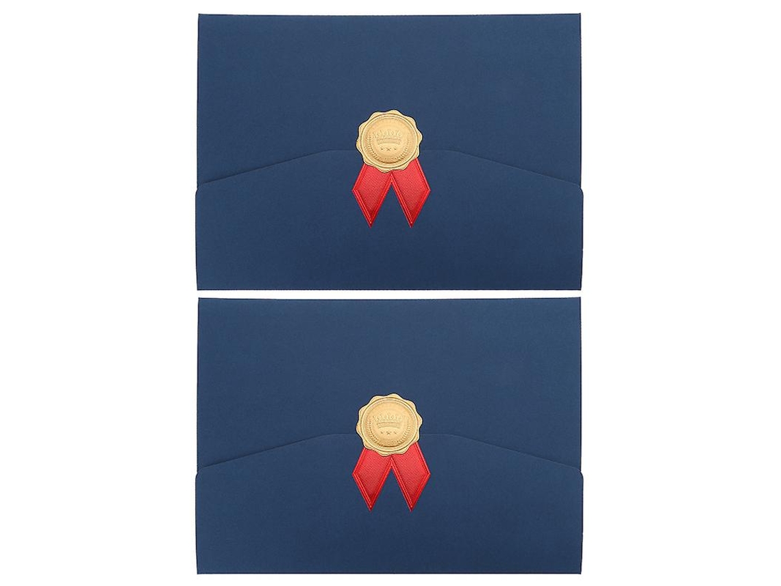 2 Fundas Para Documentos De Papel.