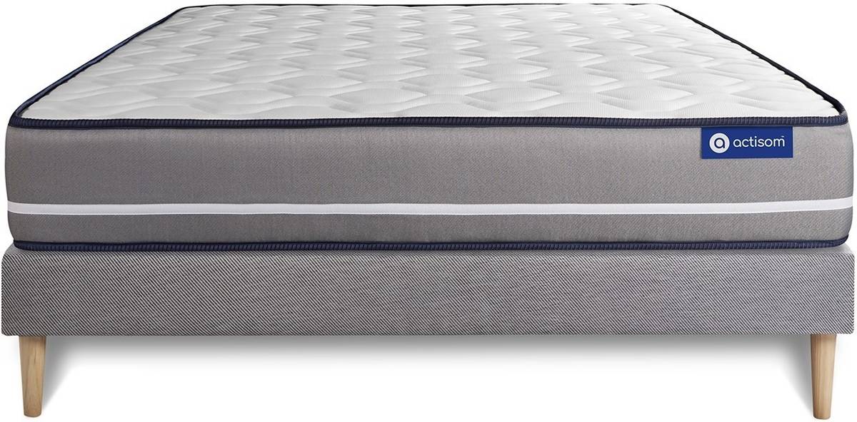 Pack Actimemo Pur 130x210cm somier espuma 3 zonas de confort conjunto
