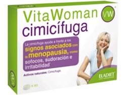 Complemento Alimentar ELADIET Vitawoman Cimifuga 60 Comprimidos (Chocolate)