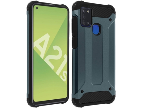 Carcasa Samsung Galaxy A21s AVIZAR Defender II BACK-DEF2-NT-A217F Azul