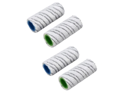 4 rodillos de piedra de 150 x 60 mm, compatibles con la aspiradora de barrido Karcher FC 7 Premium.