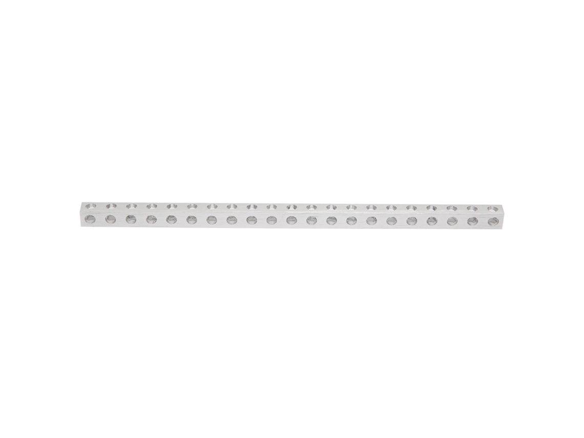 Viga Cuadrada Robótica 3106-0021-0168 8x8x168 Mm 21 Orificios Accesorio Estructural