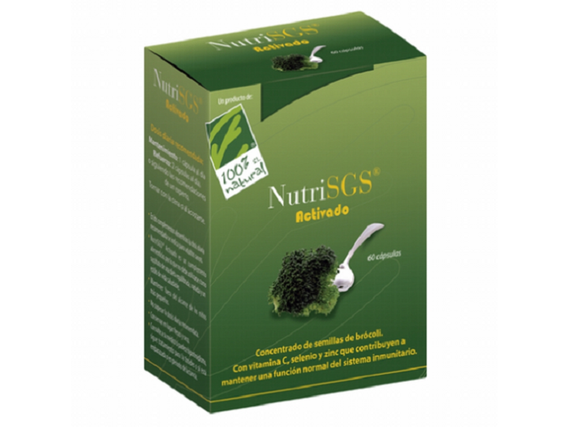 Complemento Alimentar NATURAL Nutri Sgs 60 Cápsulas