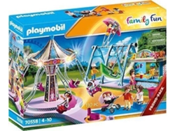 PLAYMOBIL: Diversiones en el Parque - 70634 (Edad Mínima: 4 - 30 piezas)
